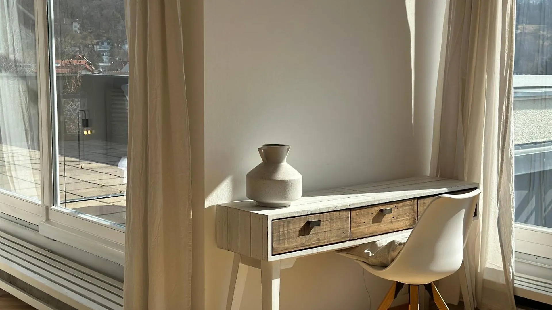 Daire Flow Living Penthouse In See- Und Bahnhofsnaehe Herrsching am Ammersee