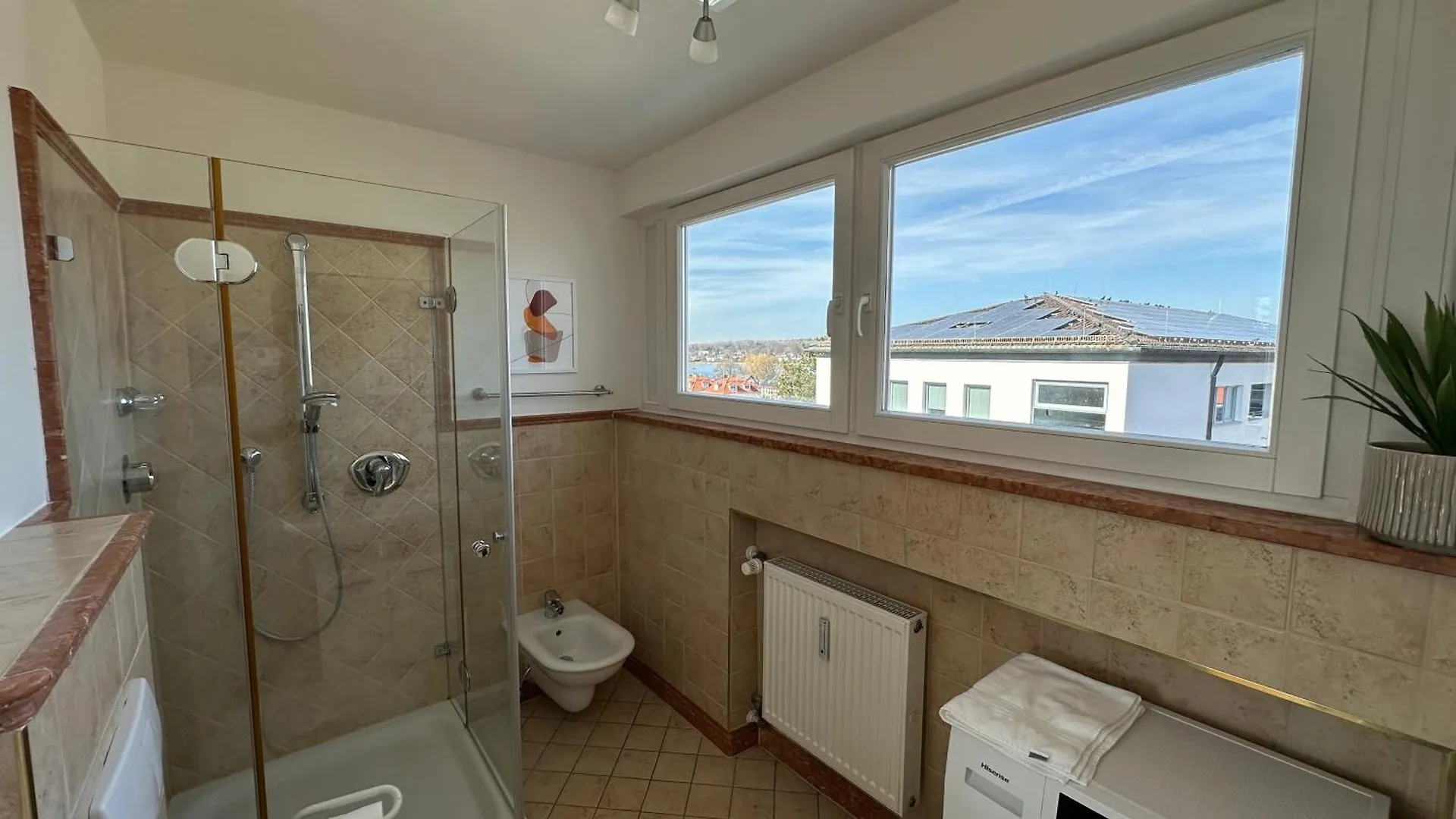 Flow Living Penthouse In See- Und Bahnhofsnaehe Herrsching am Ammersee